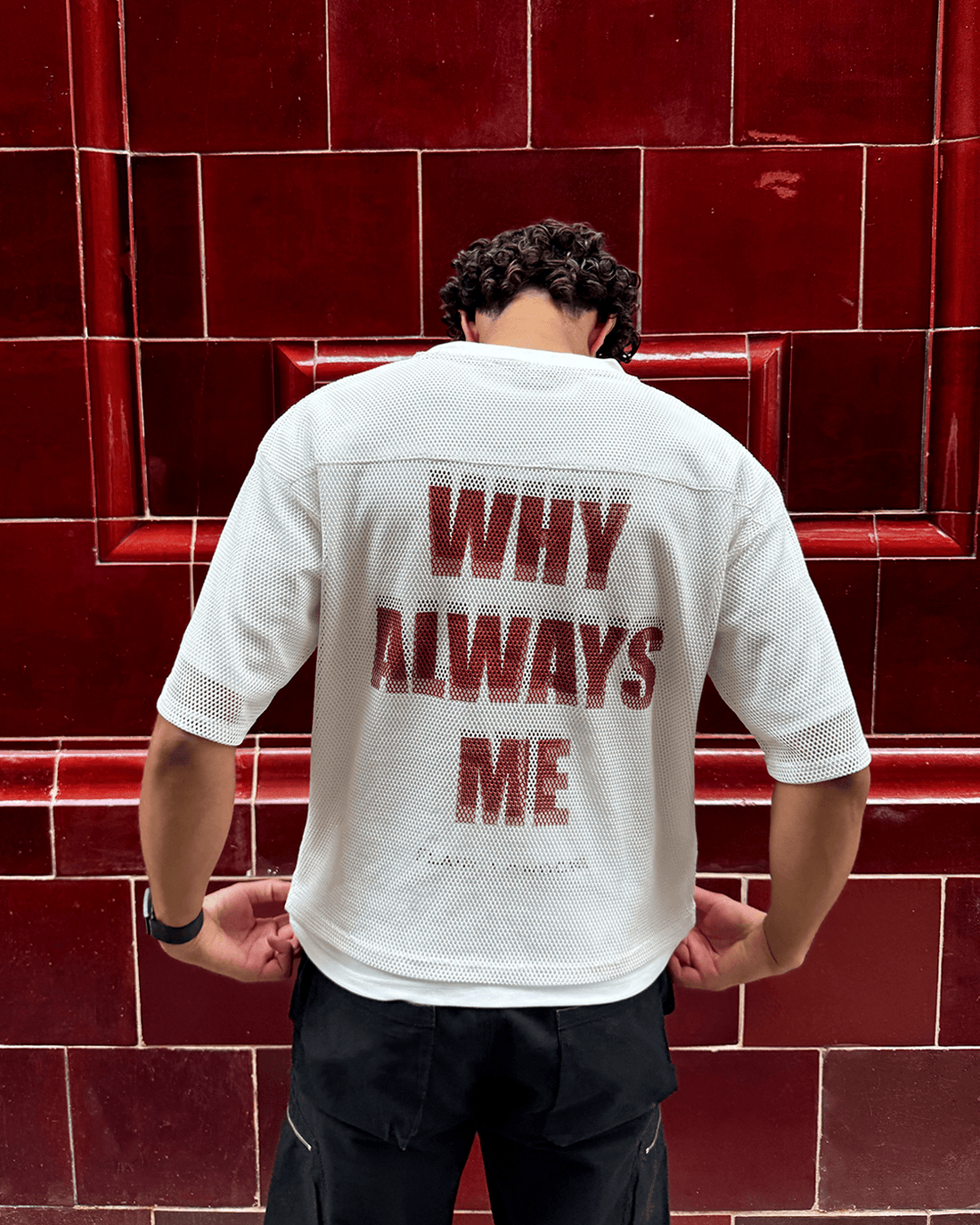 WHY ALWAYS ME BIB JERSEY